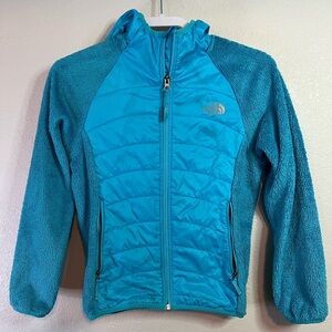The north face girls fleece winter jacket